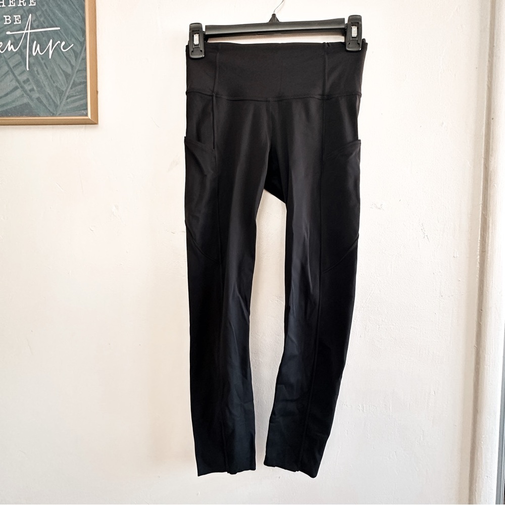 NWOT Size 4 Lululemon All the Right Places High-Rise Drawcord Waist Crop 23”